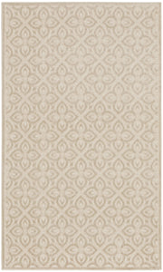 Washable Charm WCH03 Silver Ivory Rug - Rectangle
