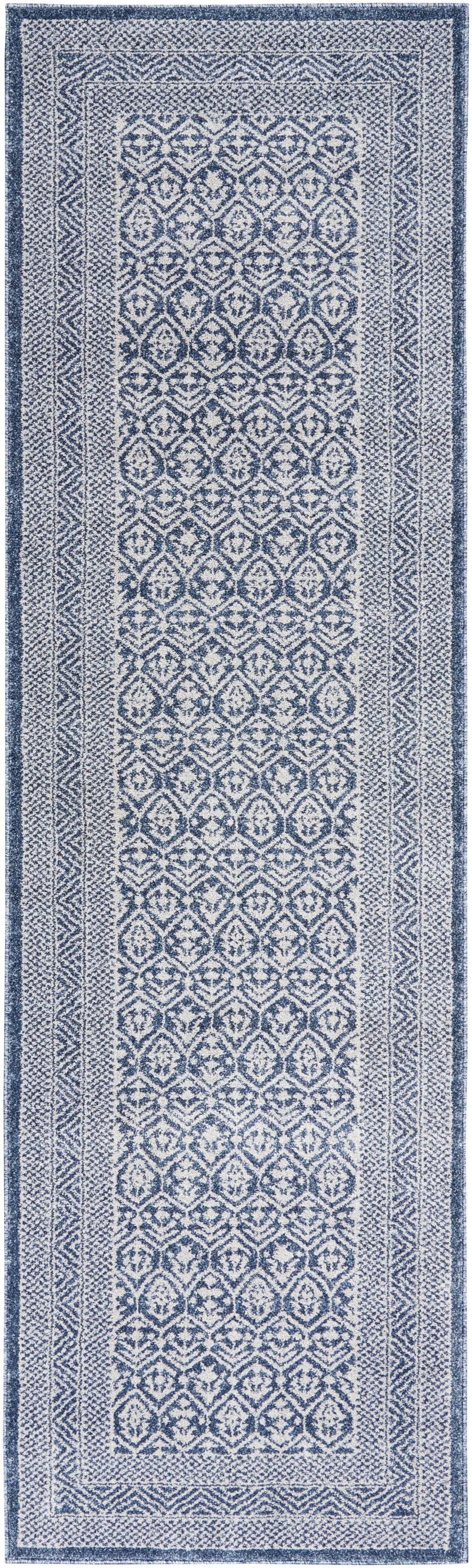 Palermo PMR01 Blue Grey Rug - Runner