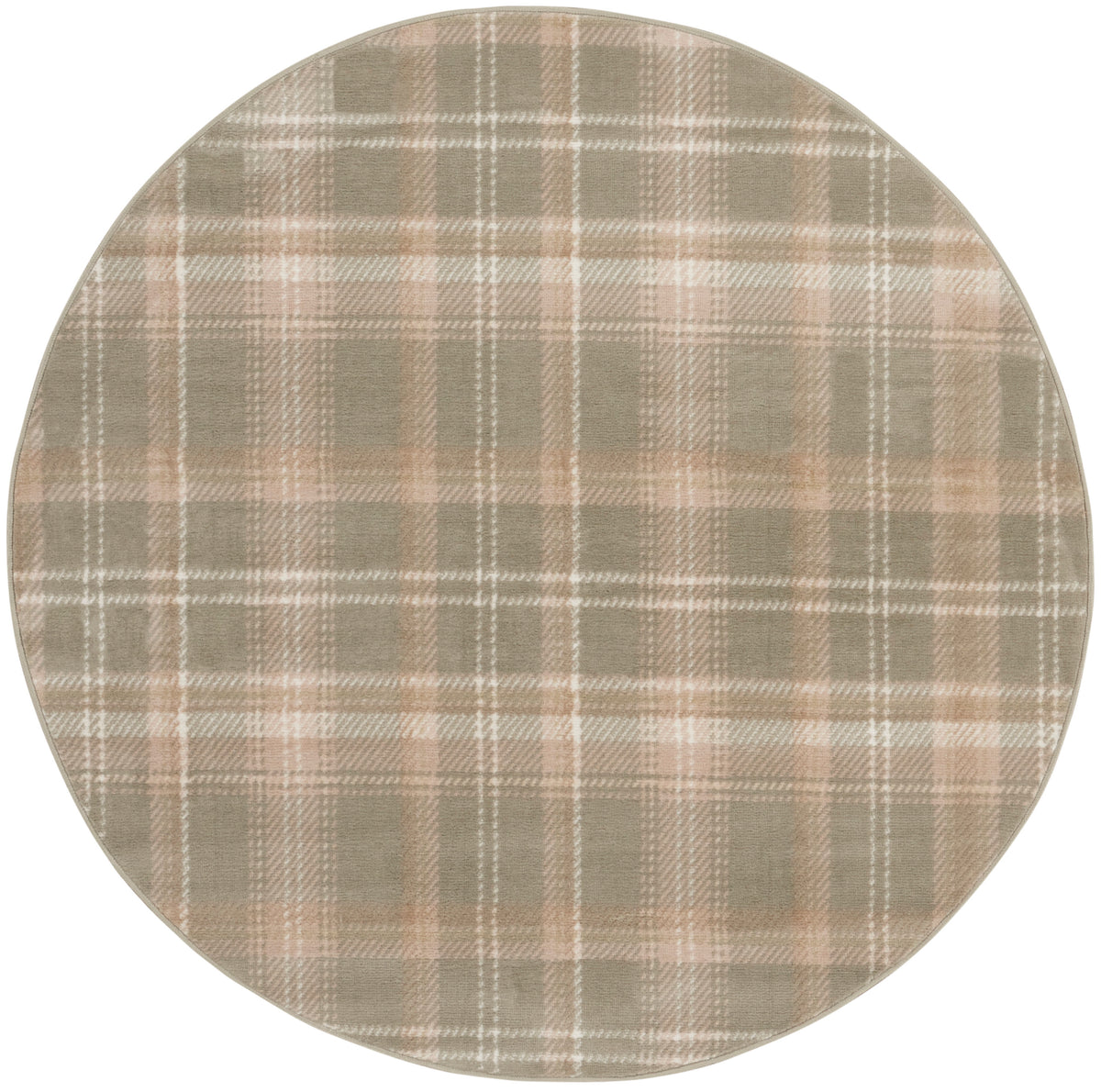Grafix GRF03 Olive Rug - Round