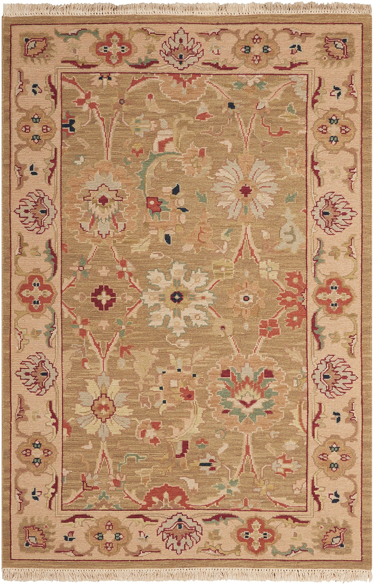 Nourmak S174 Olive Rug - Rectangle