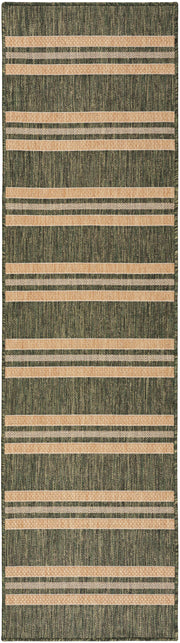 Horizon Indoor/Outdoor HOZ05 Green Rug - Runner