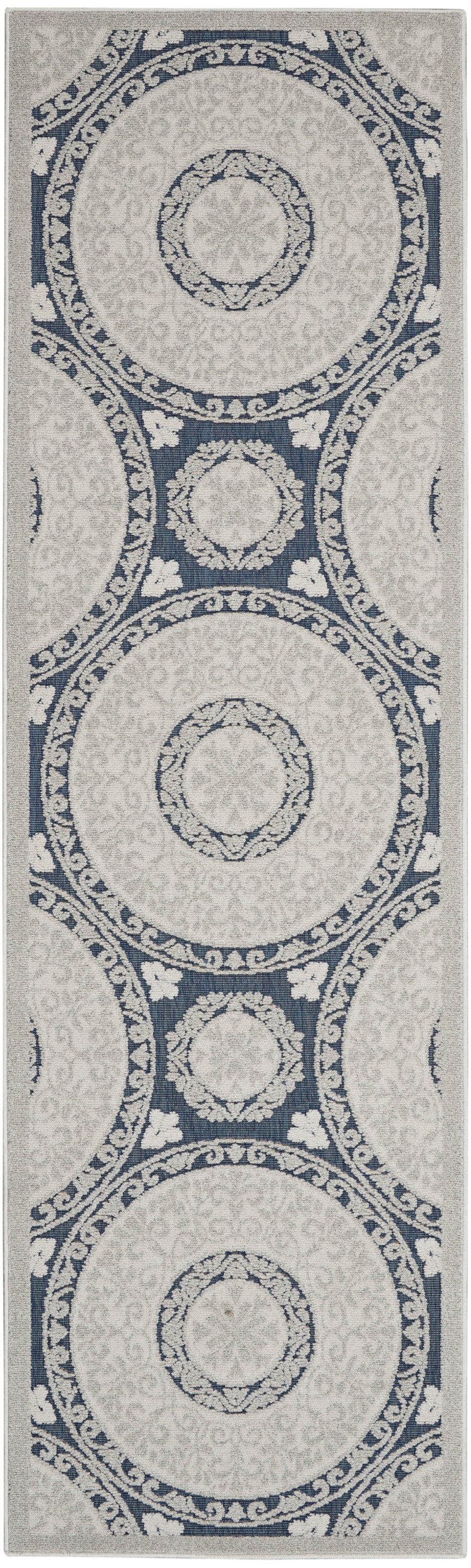 Key Largo KLG03 Blue Rug - Runner