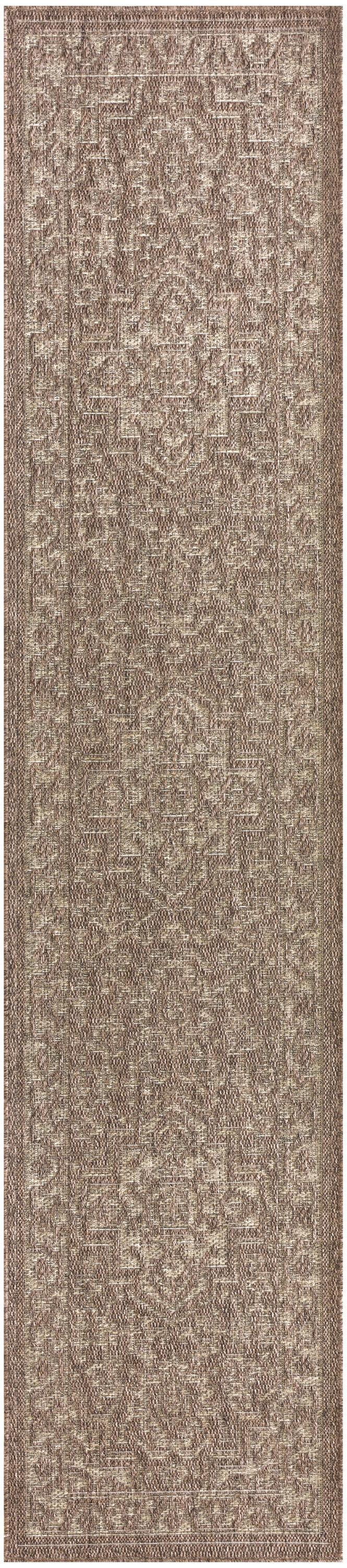 Tulum TLM05 Brown Rug - Runner