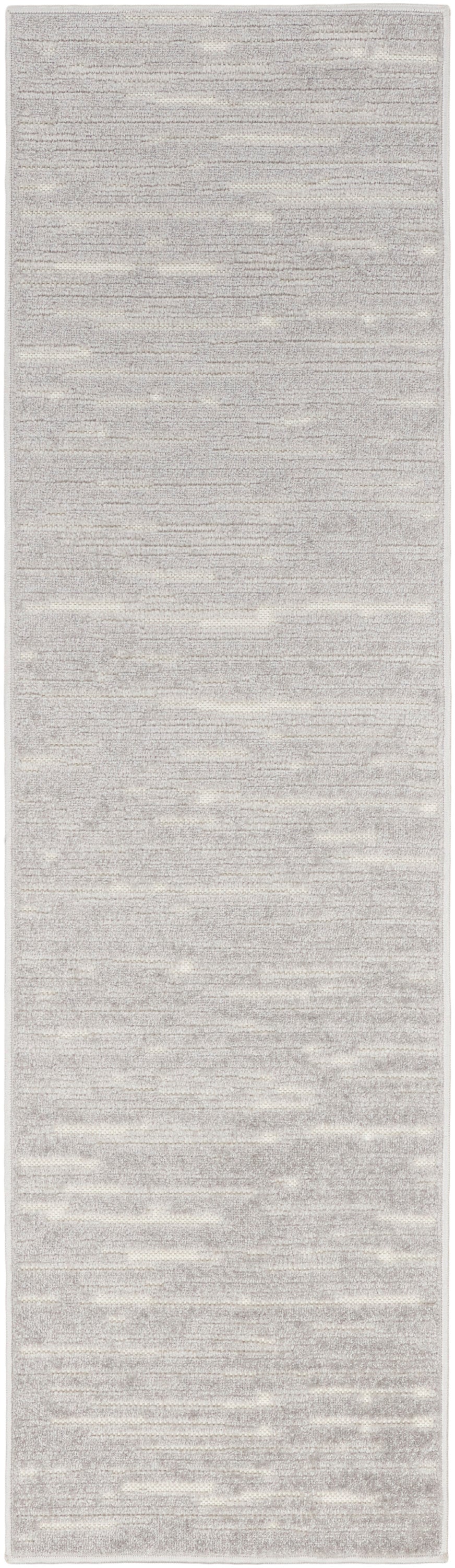 Care Free CAF04 Light Grey Rug - Runner