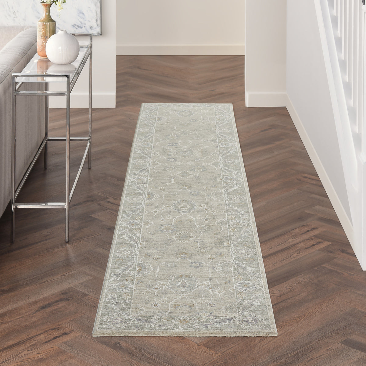 Infinite IFT03 Light Grey Rug - room scene