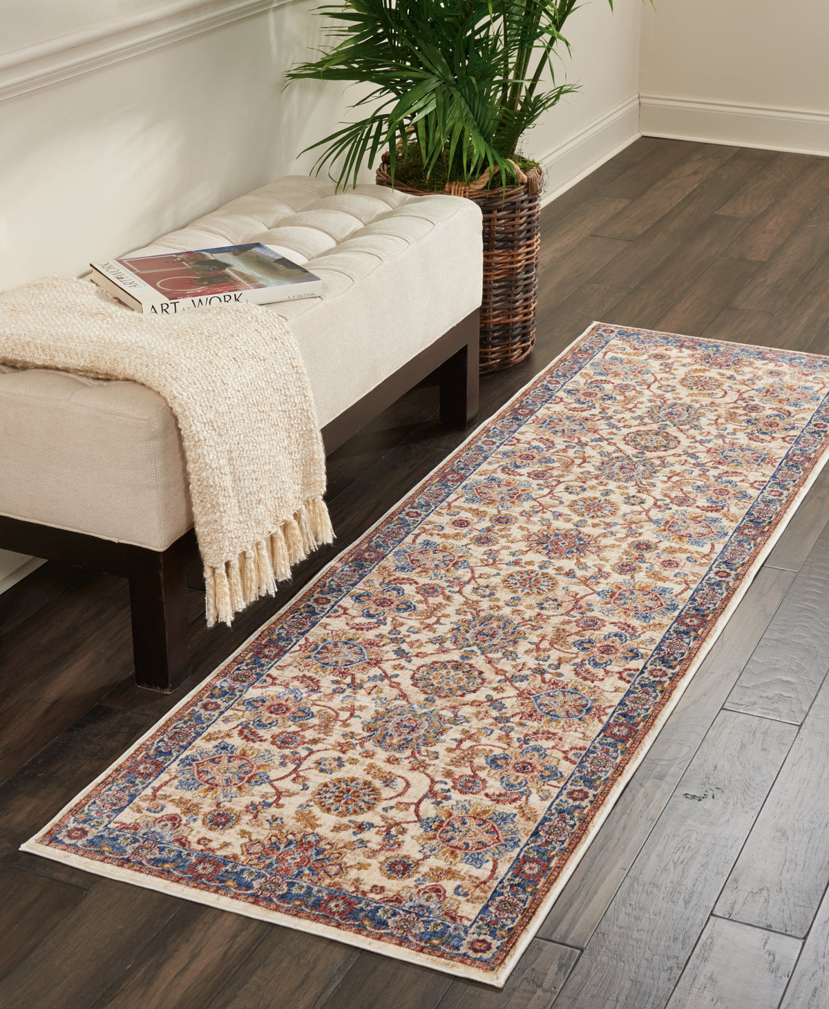 Lagos LAG04 Cream Rug - room scene