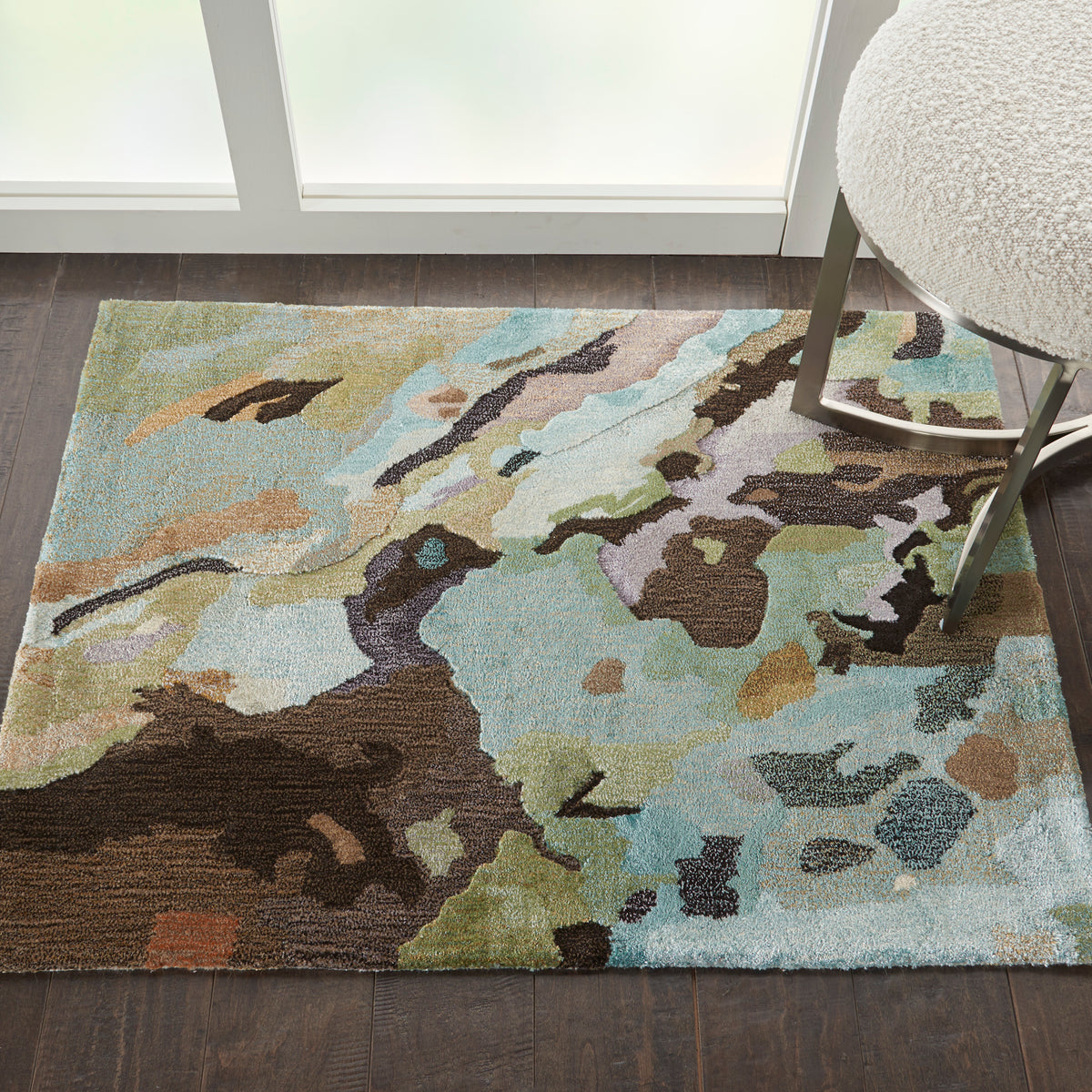 Prismatic PRS09 Multicolor Rug - room scene