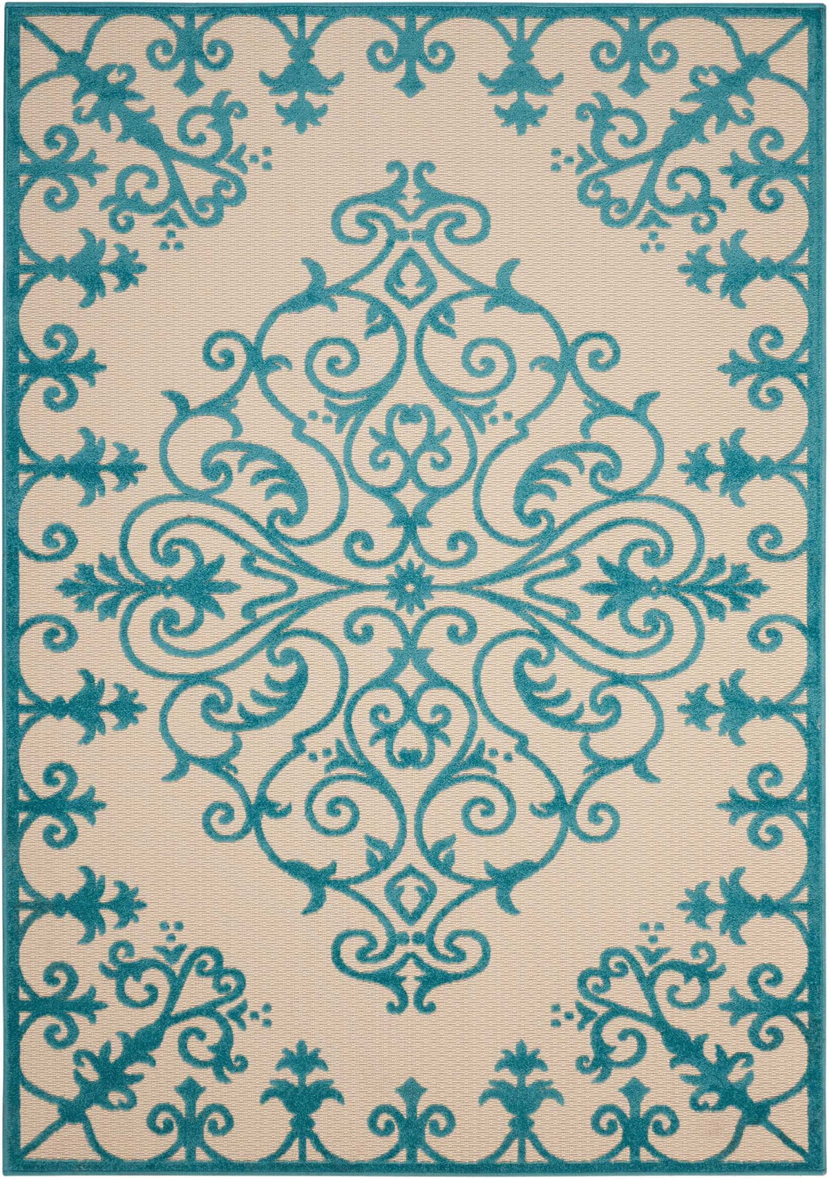 Aloha ALH12 Aqua Rug - Rectangle