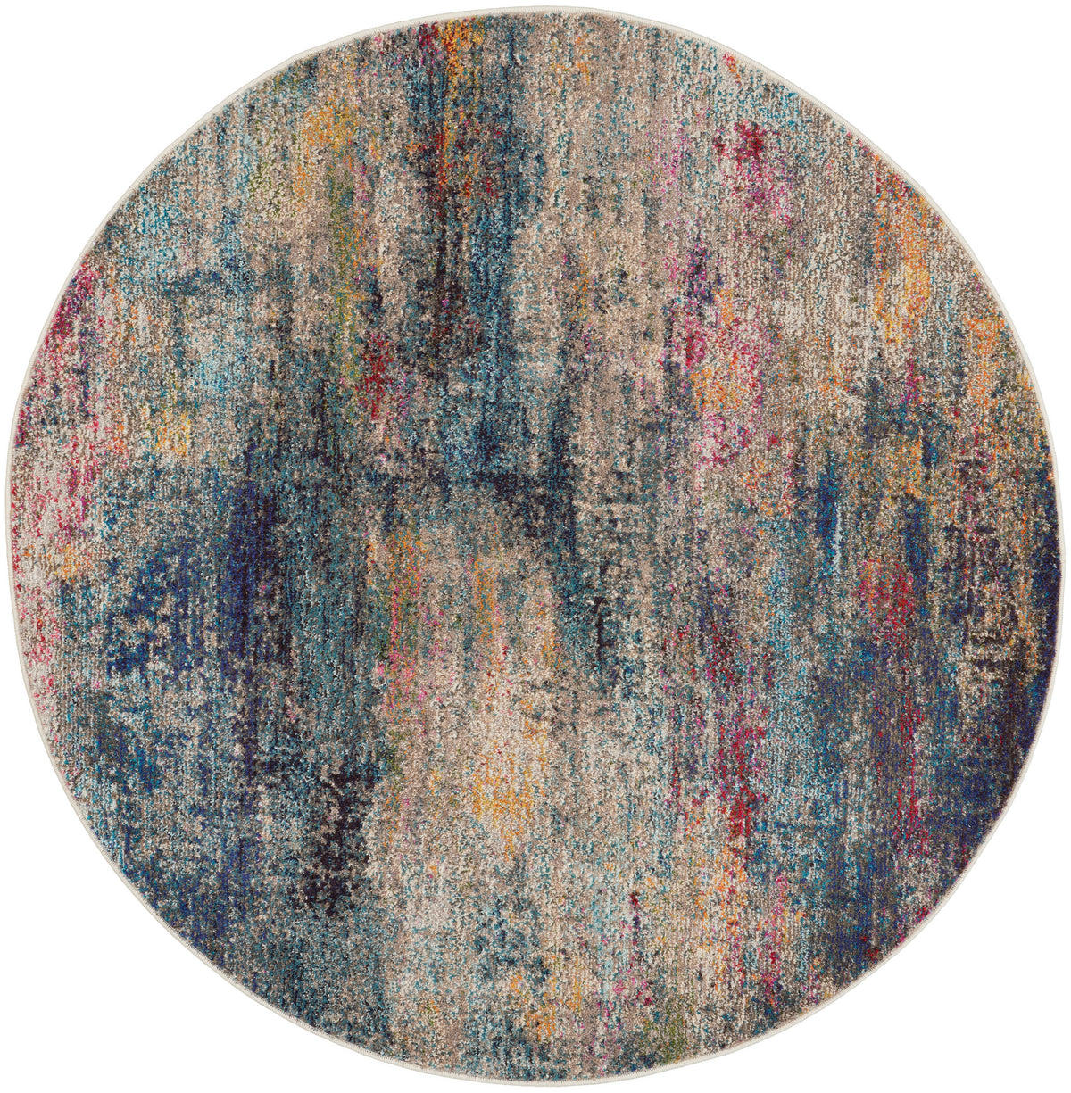 Celestial CES16 Multicolor Rug - Round