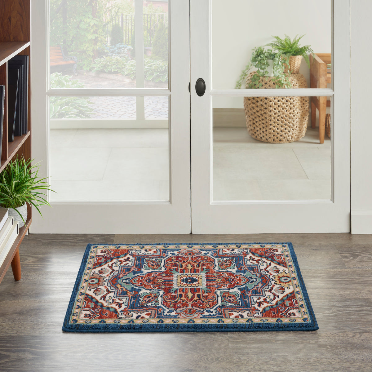 Parisa PSA01 Brick Ivory Rug - room scene