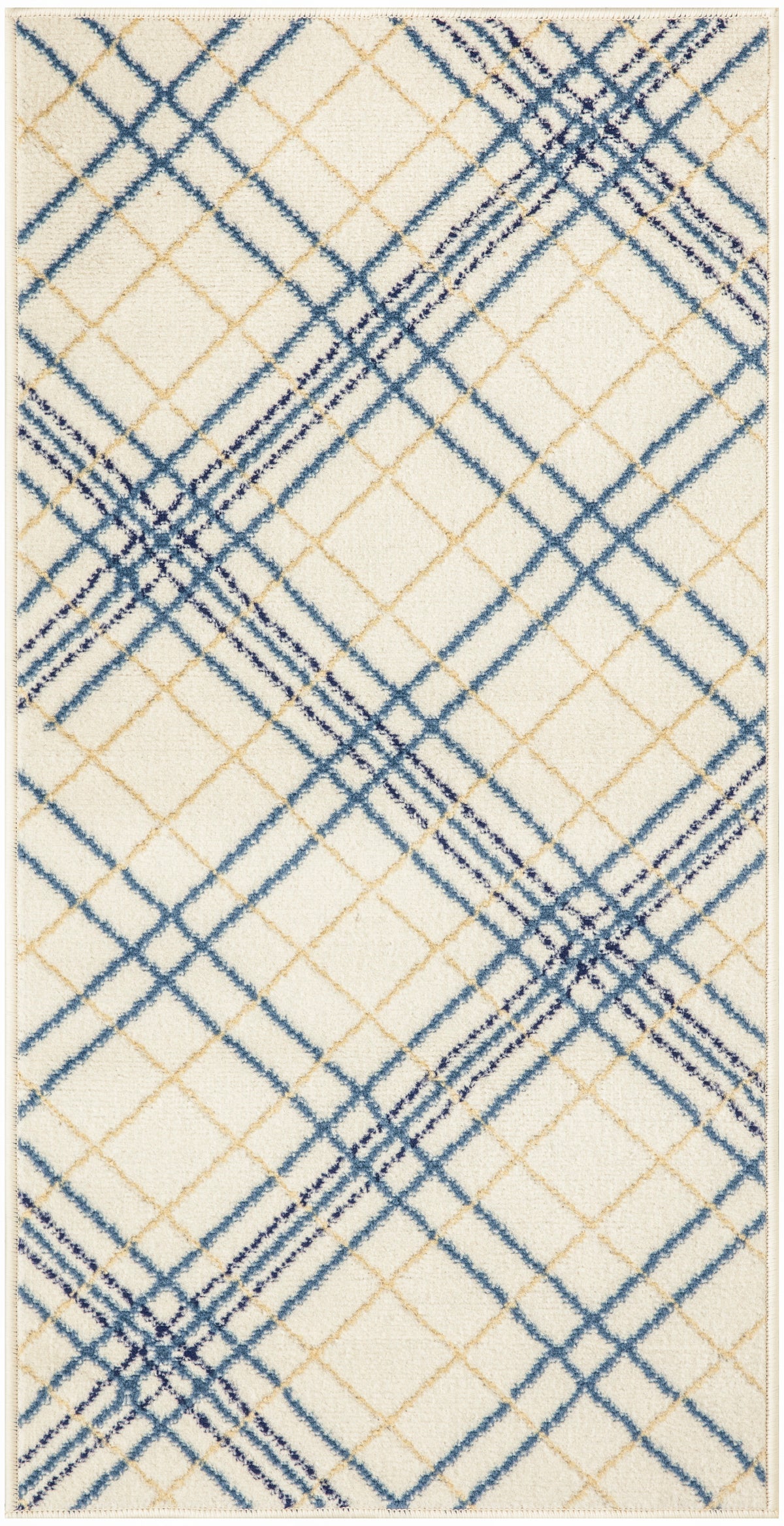 Jubilant JUB20 Ivory Navy Rug - Rectangle