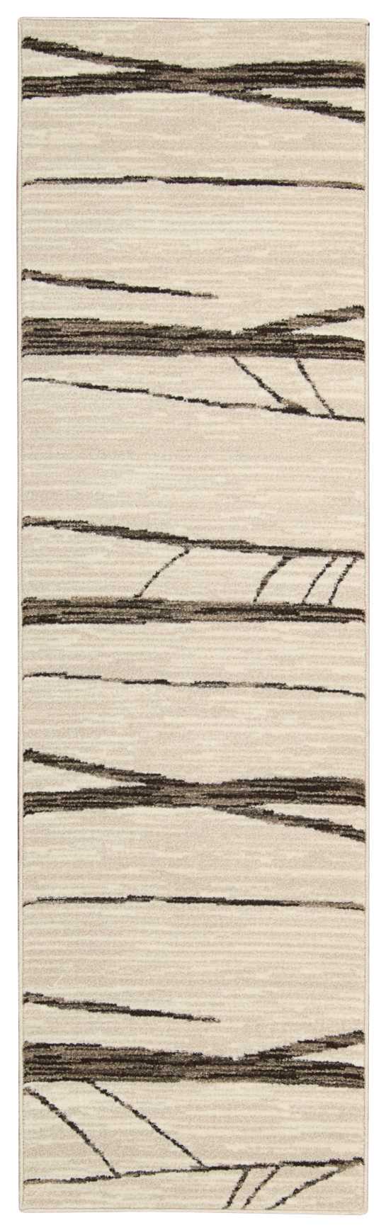 Glistening Nights MA512 Ivory Rug - Runner