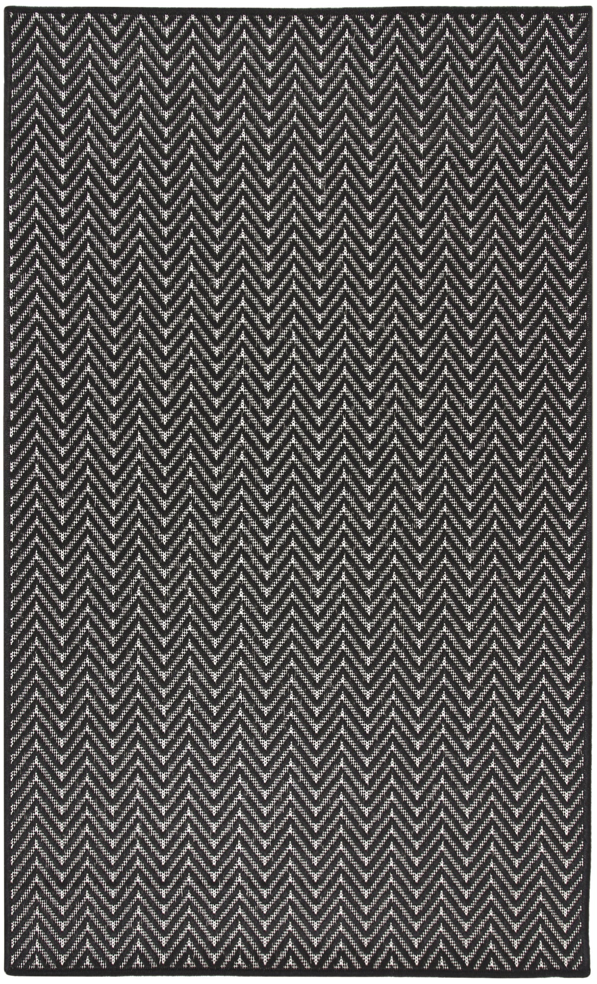 Horizon Indoor/Outdoor HOZ02 Black Rug - Rectangle