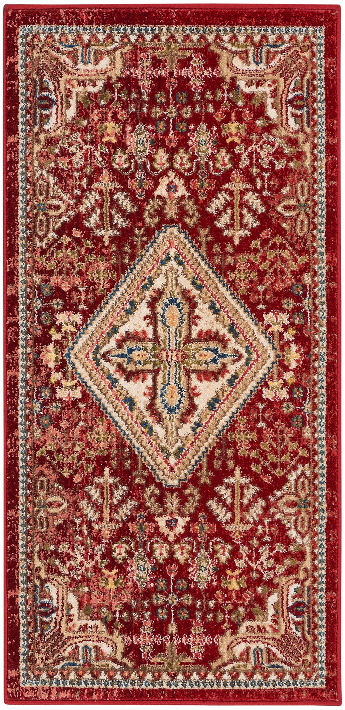 Karisma KAR02 Brick Ivory Rug - Rectangle
