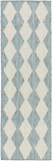 Positano POS04 Aqua Rug - Runner