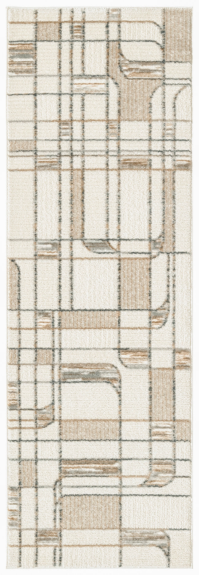 Nordic NRC17 Ivory Multicolor Rug - Runner