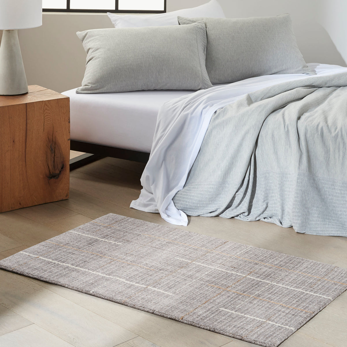 CK041 Architectura ACT01 Grey Rug - room scene
