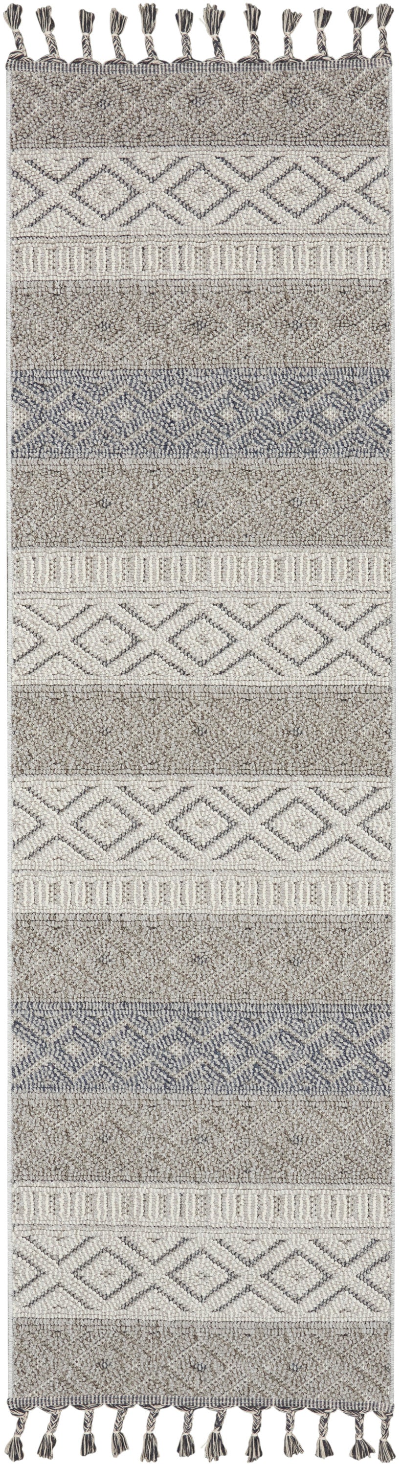 Paxton PAX03 Ivory Slate Rug - Runner