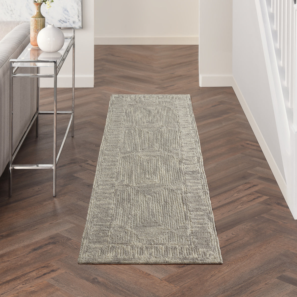 Colorado CLR04 Grey Rug - room scene