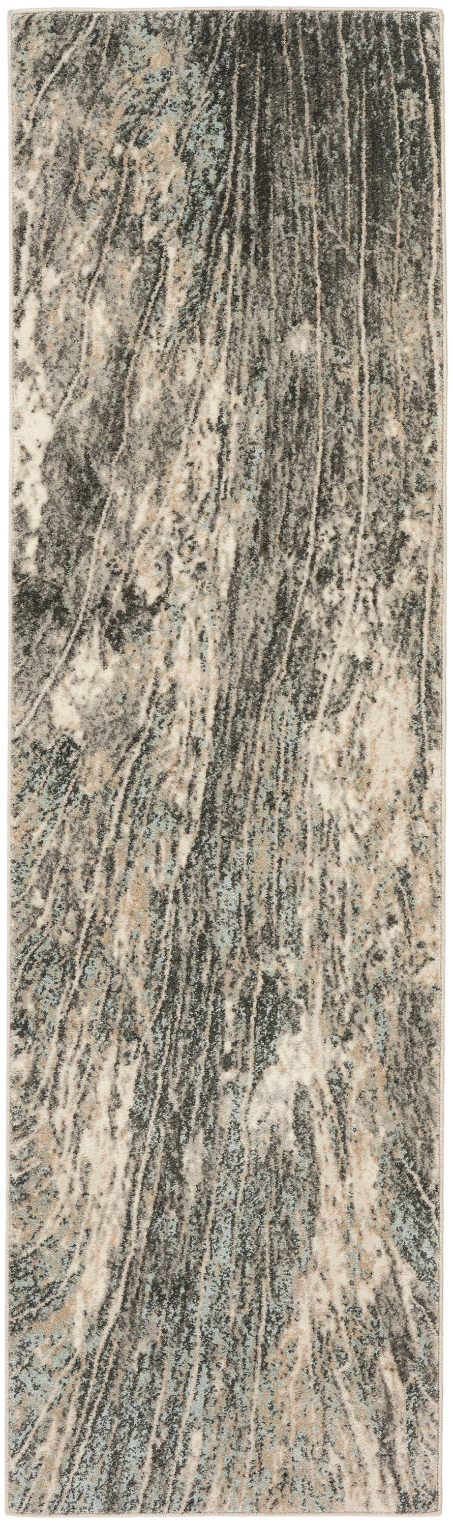 Marmara MRA03 Charcoal Ivory Rug - Runner