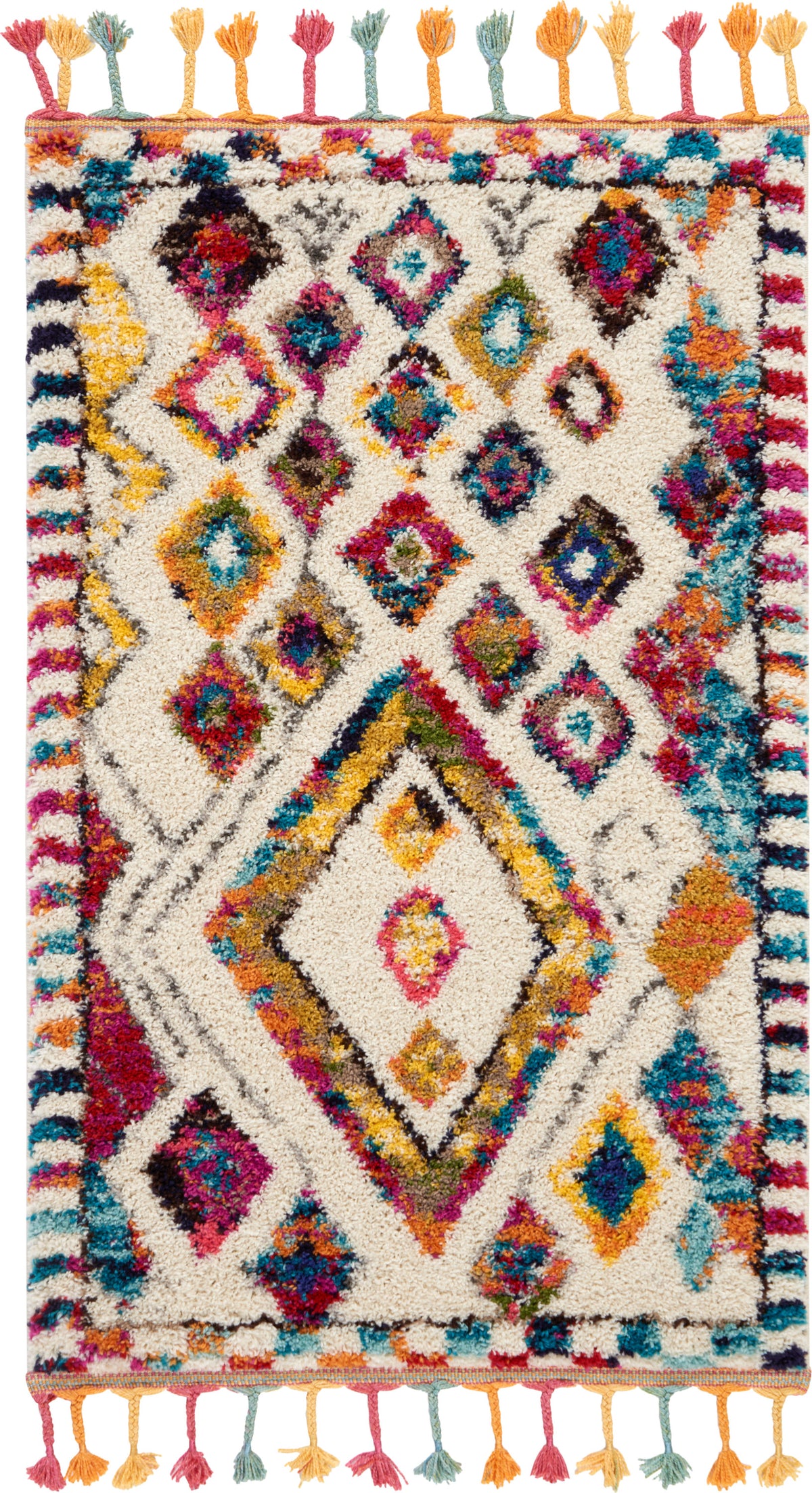 Nomad NMD02 Ivory Multicolor Rug - Rectangle