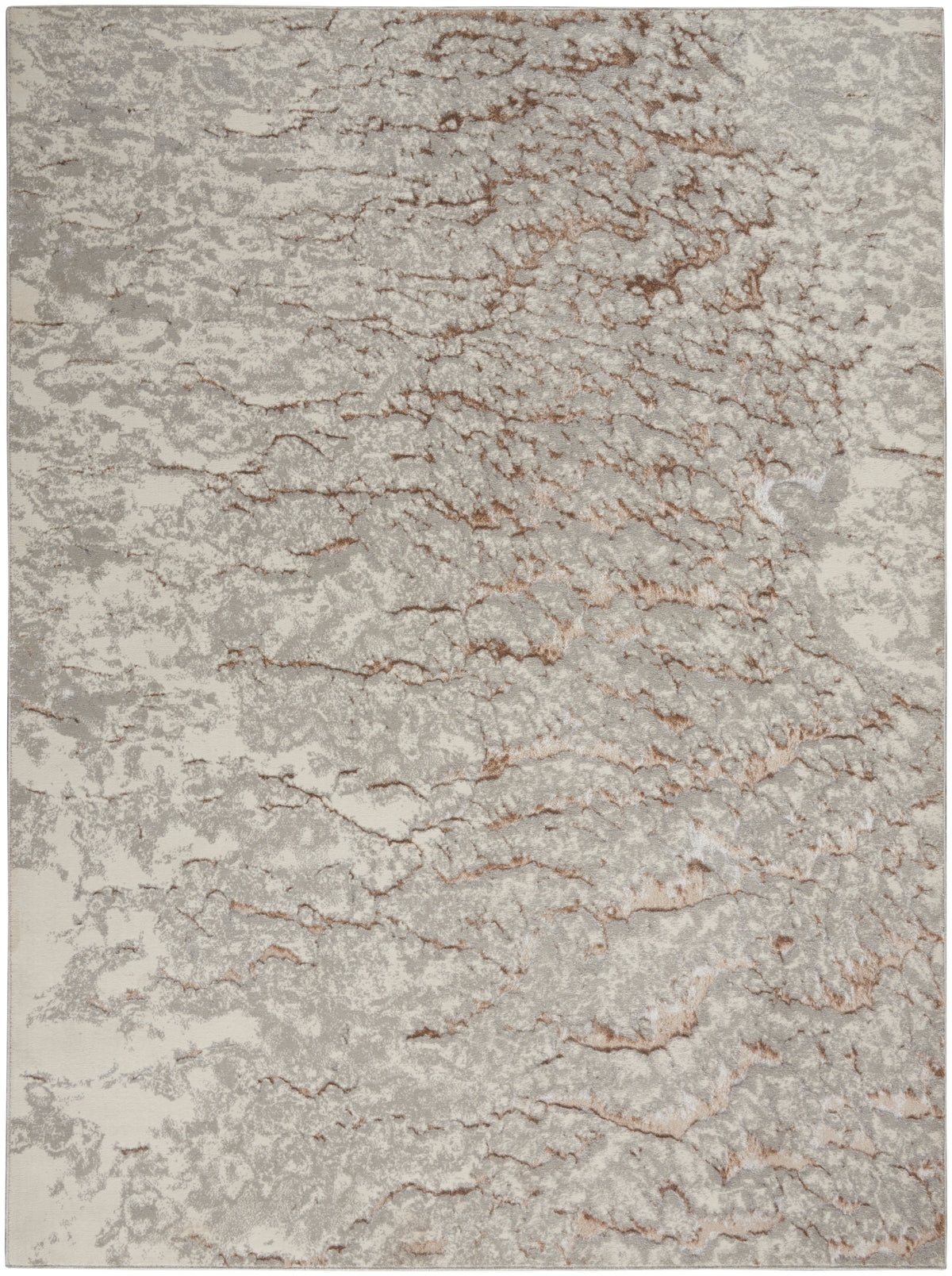 Glow MTL02 Grey Mocha Rug - Rectangle