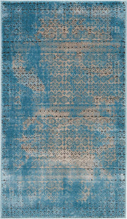 Karma KRM01 Blue Rug - Rectangle
