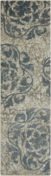Maxell MAE10 Ivory Blue Rug - Runner