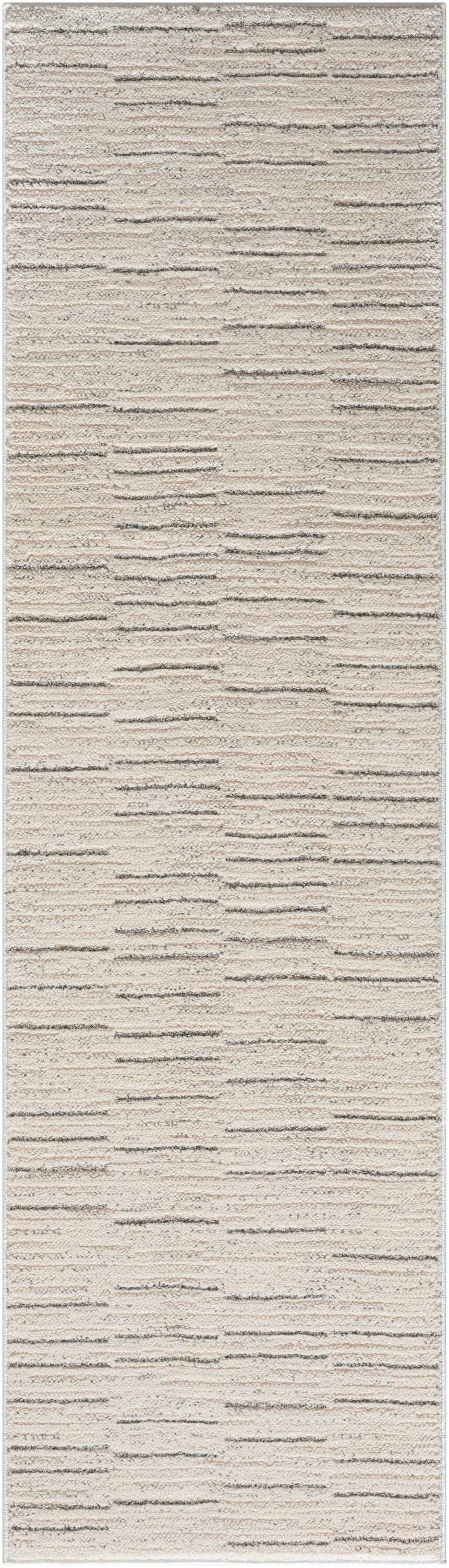 Andes AND02 Ivory Grey Rug - Runner