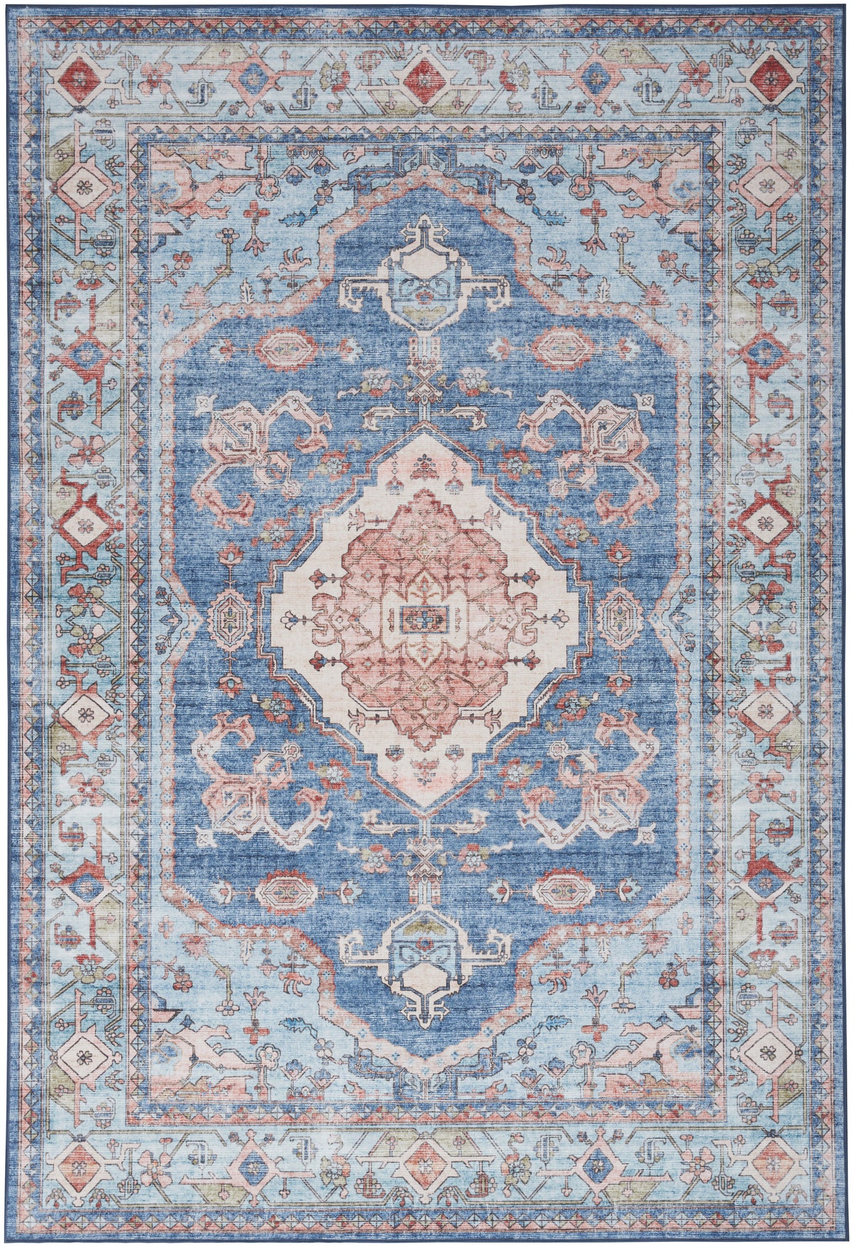 Fulton FUL11 Blue Rug - Rectangle