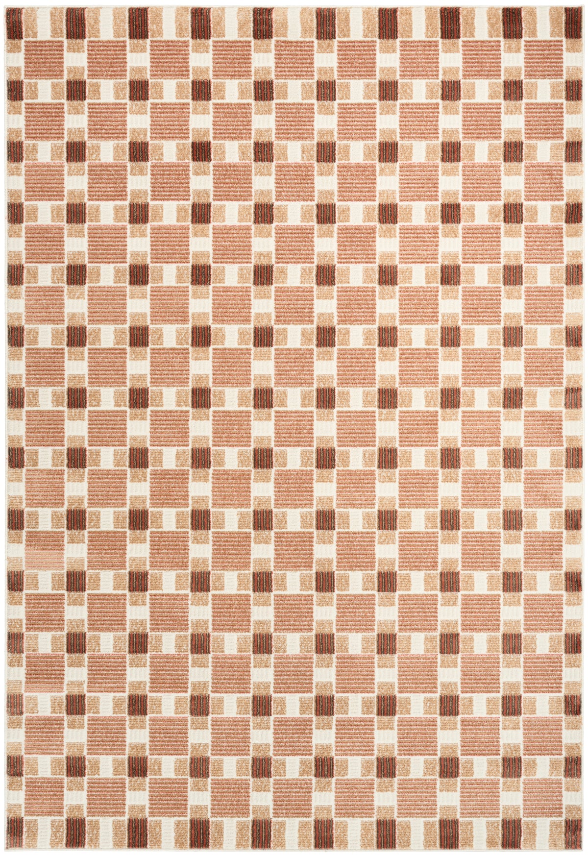 Nordic NRC14 Rust Rug - Rectangle