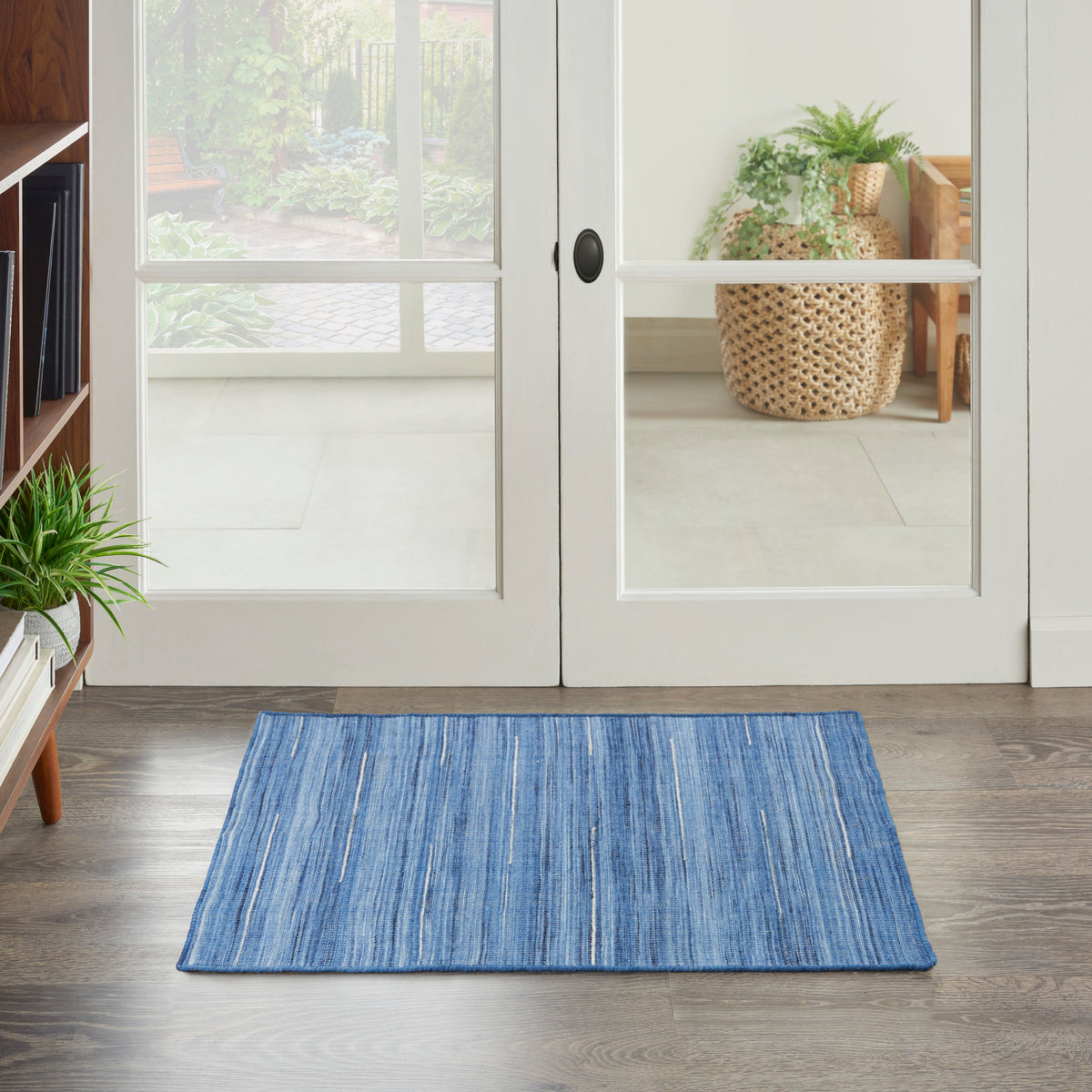Interweave IWV01 Denim Rug - room scene
