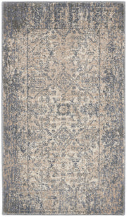 Moroccan Celebration KI3M1 Ivory Slate Rug - Rectangle