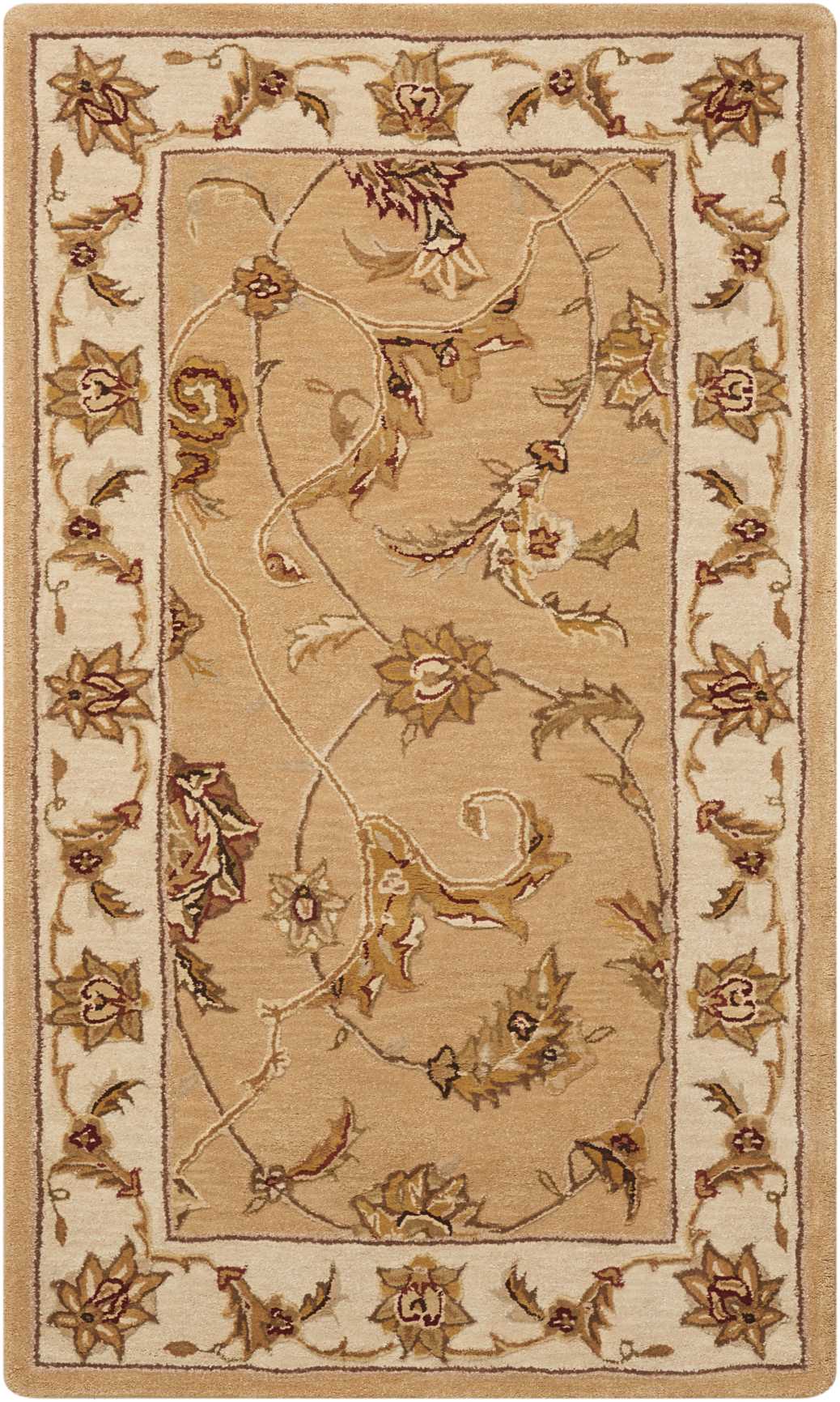 Nourison 3000 3104 Yellow Rug - Rectangle