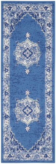 Whimsicle WHS03 Navy Rug - Runner