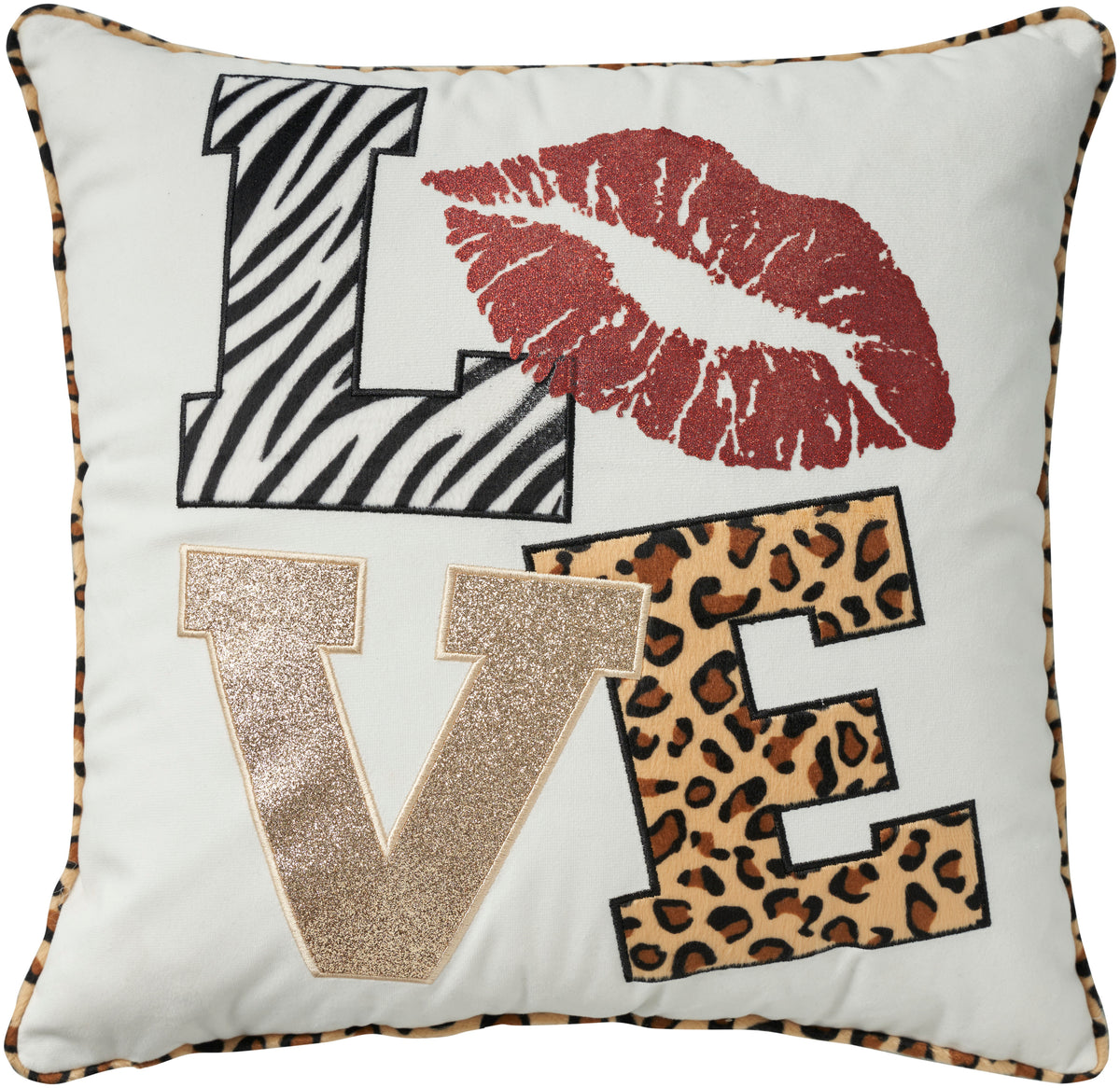 Holiday Pillows L0483 Multicolor 16" x 16" Throw Pillows