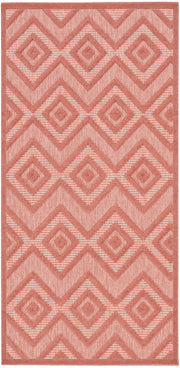 Versatile NRV01 Coral Orange Rug - Rectangle