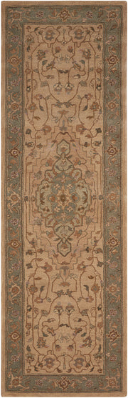 Heritage Hall HE21 Beige Rug - Runner