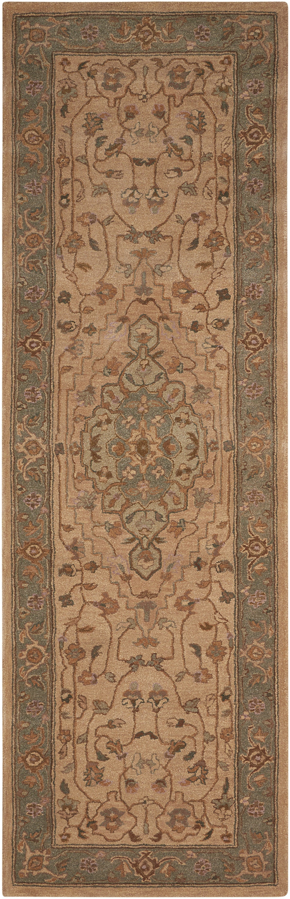 Heritage Hall HE21 Beige Rug - Runner