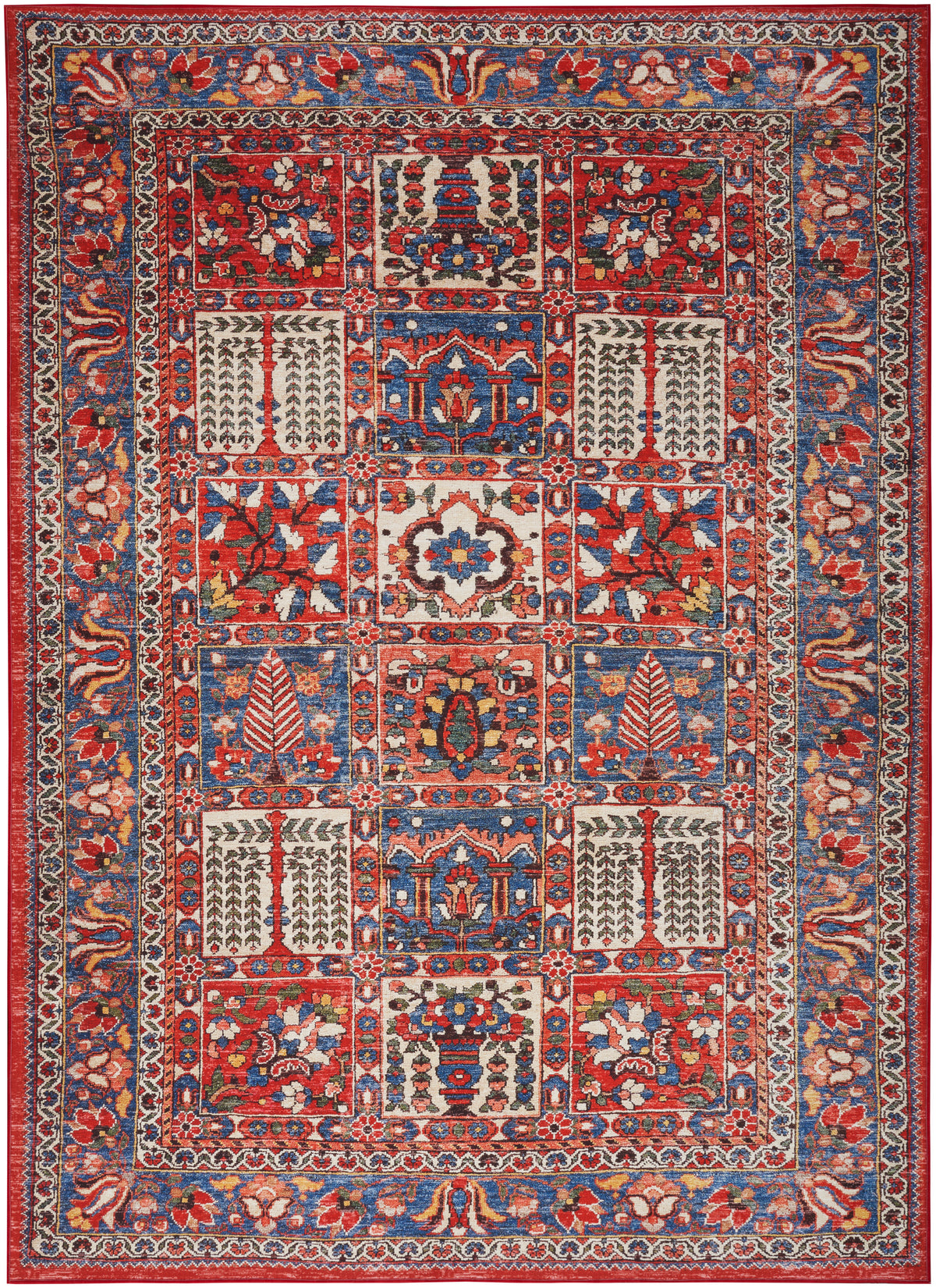 Fulton FUL05 Red Rug - Rectangle