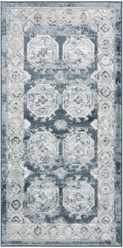 Dekor DEK01 Grey Navy Rug - Rectangle