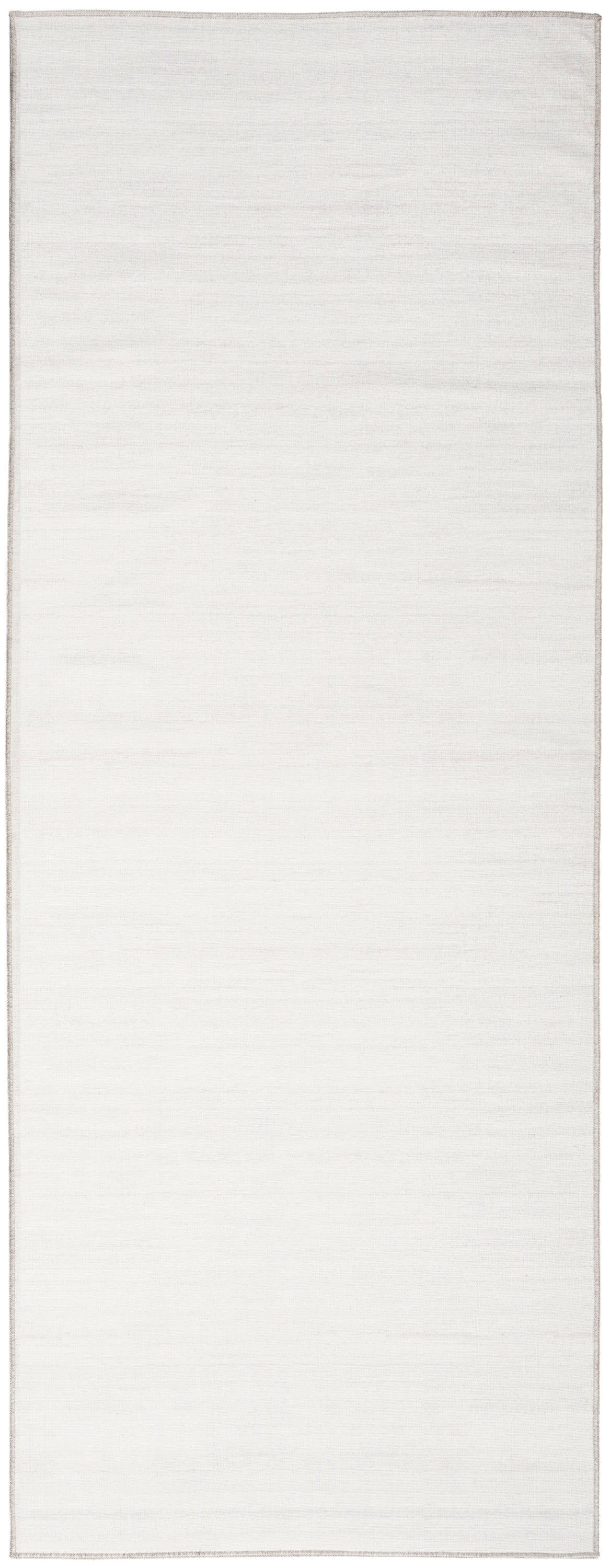 Washable Essentials WAE01 Ivory Grey Rug - Runner