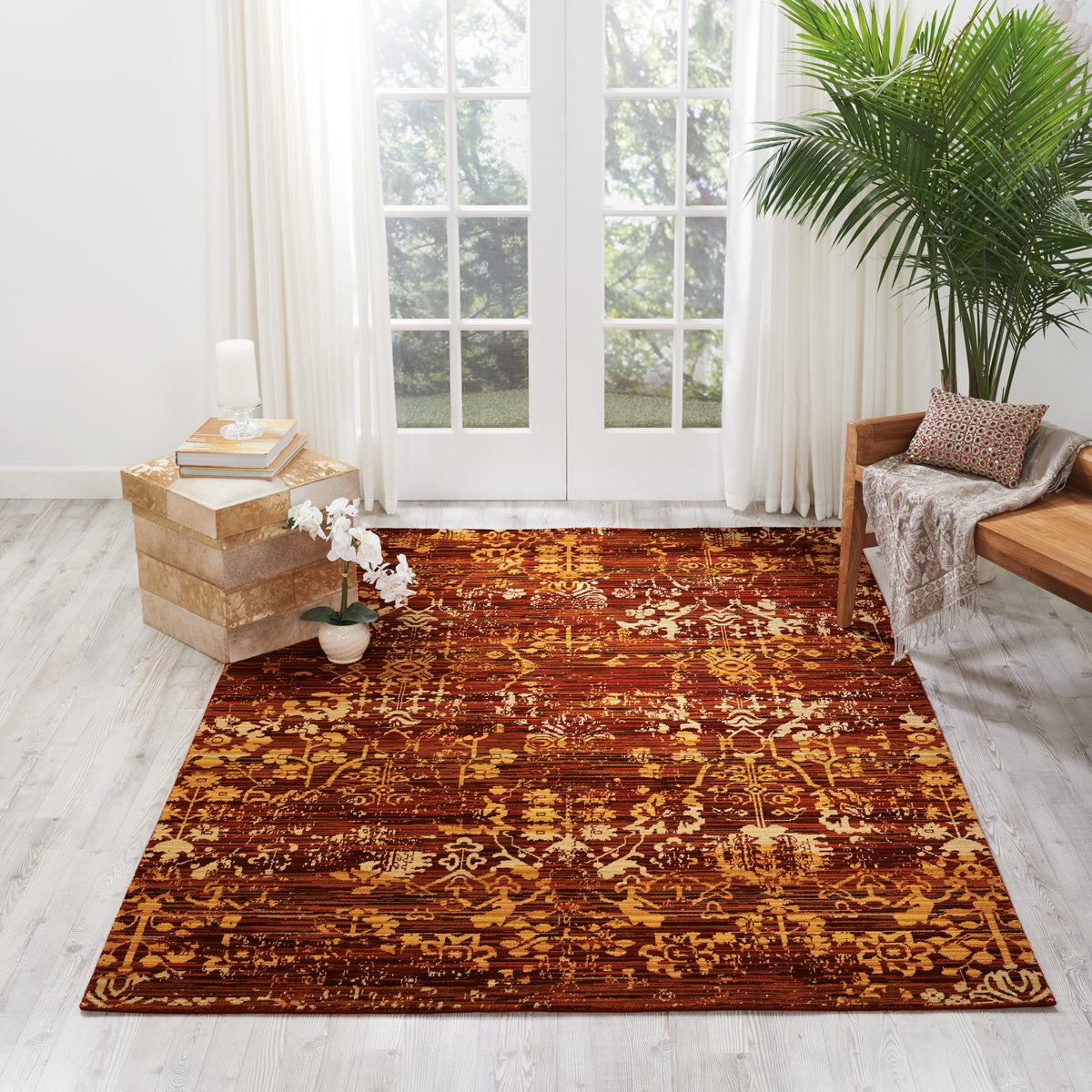 Rhapsody RH011 Multicolor Rug - room scene