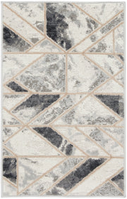 Elation ETN11 Ivory Grey Rug - Rectangle