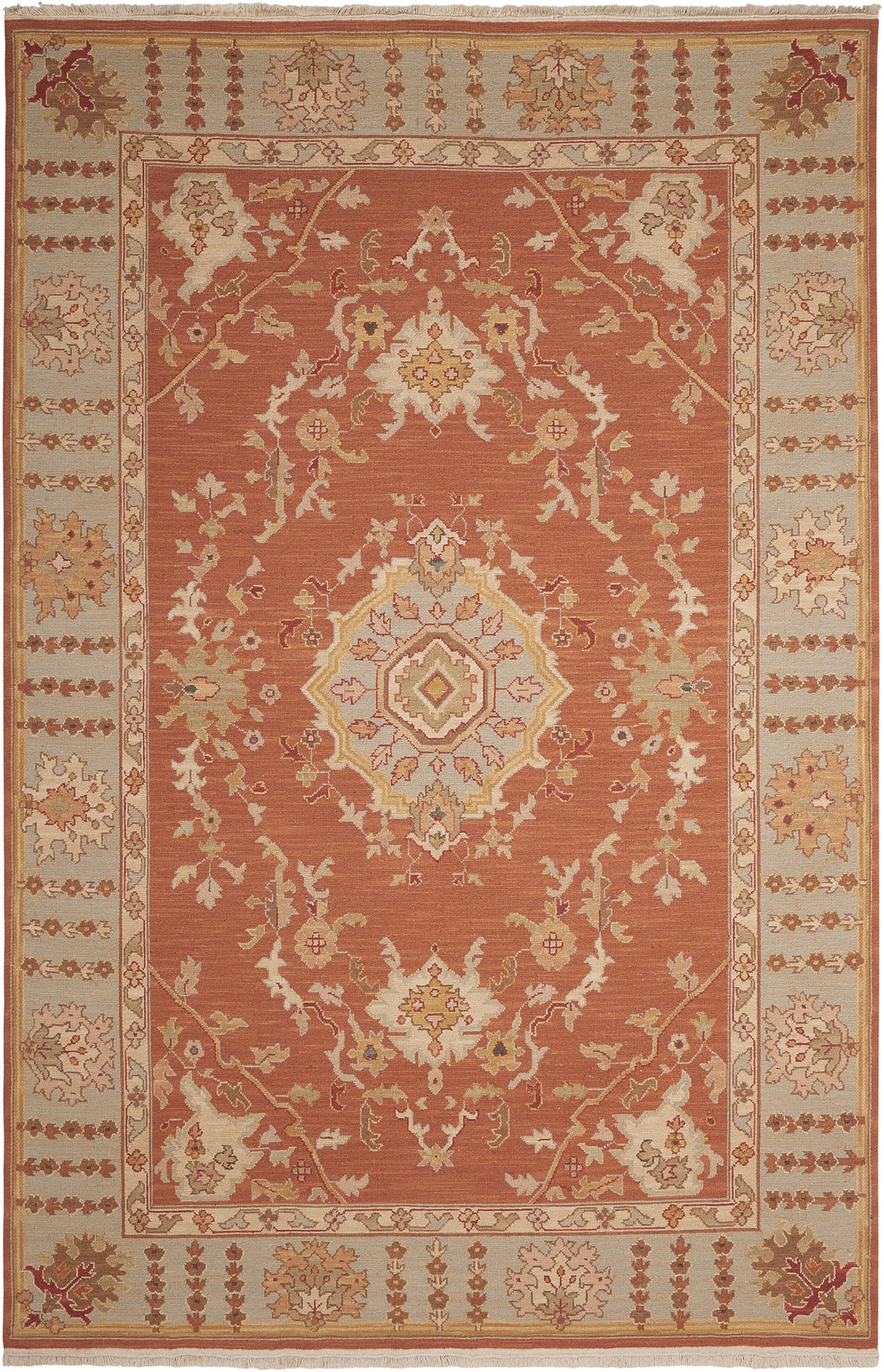 Nourmak S194 Rust Rug - Rectangle