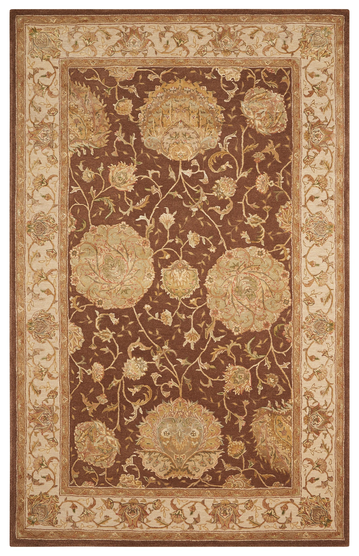 Nourison 3000 3106 Brown Rug - Rectangle