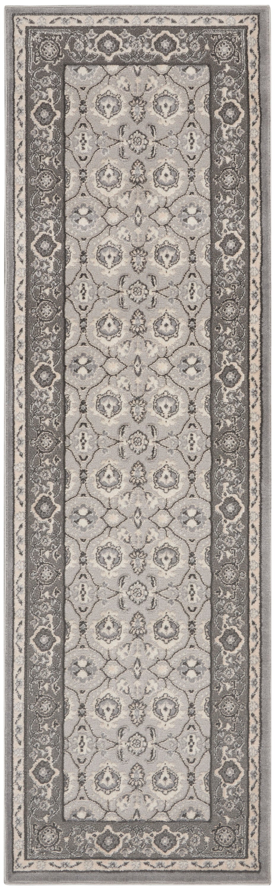 Grand Villa KI83 Grey Rug - Runner