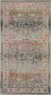 Vintage Kashan VKA01 Grey Rug - Rectangle