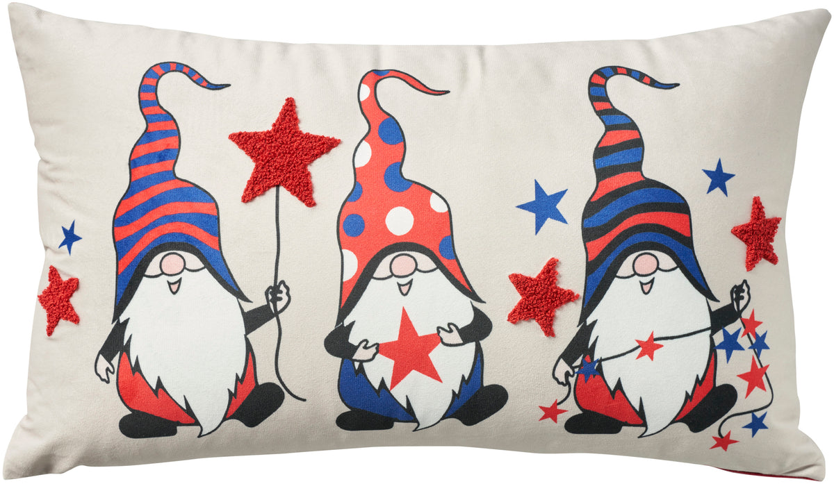 Holiday Pillows L0490 Multicolor 12" x 21" Throw Pillows