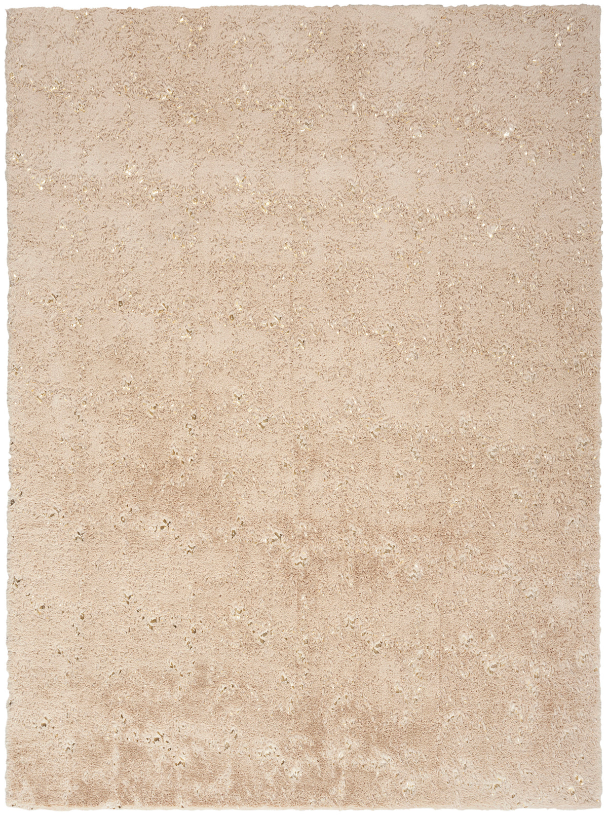 Cozy Shimmer CSH01 Beige Gold Rug - Rectangle